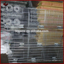 Pas cher Stacking Portable Fil Lapin Lapin Cage Usine Prix